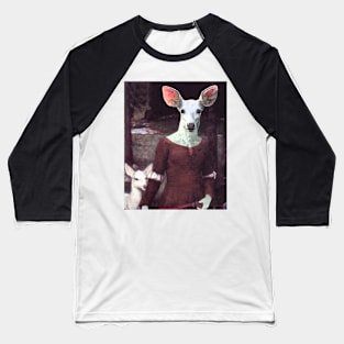 White Deer and her Fawn Baseball T-Shirt